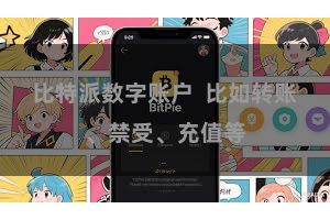 比特派数字账户 比如转账、禁受、充值等