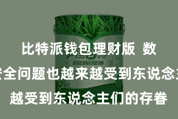 比特派钱包理财版  数字钞票的安全问题也越来越受到东说念主们的存眷