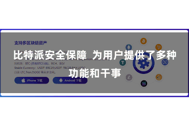 比特派安全保障  为用户提供了多种功能和干事
