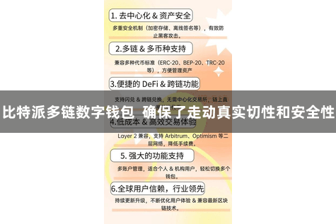 比特派多链数字钱包  确保了走动真实切性和安全性