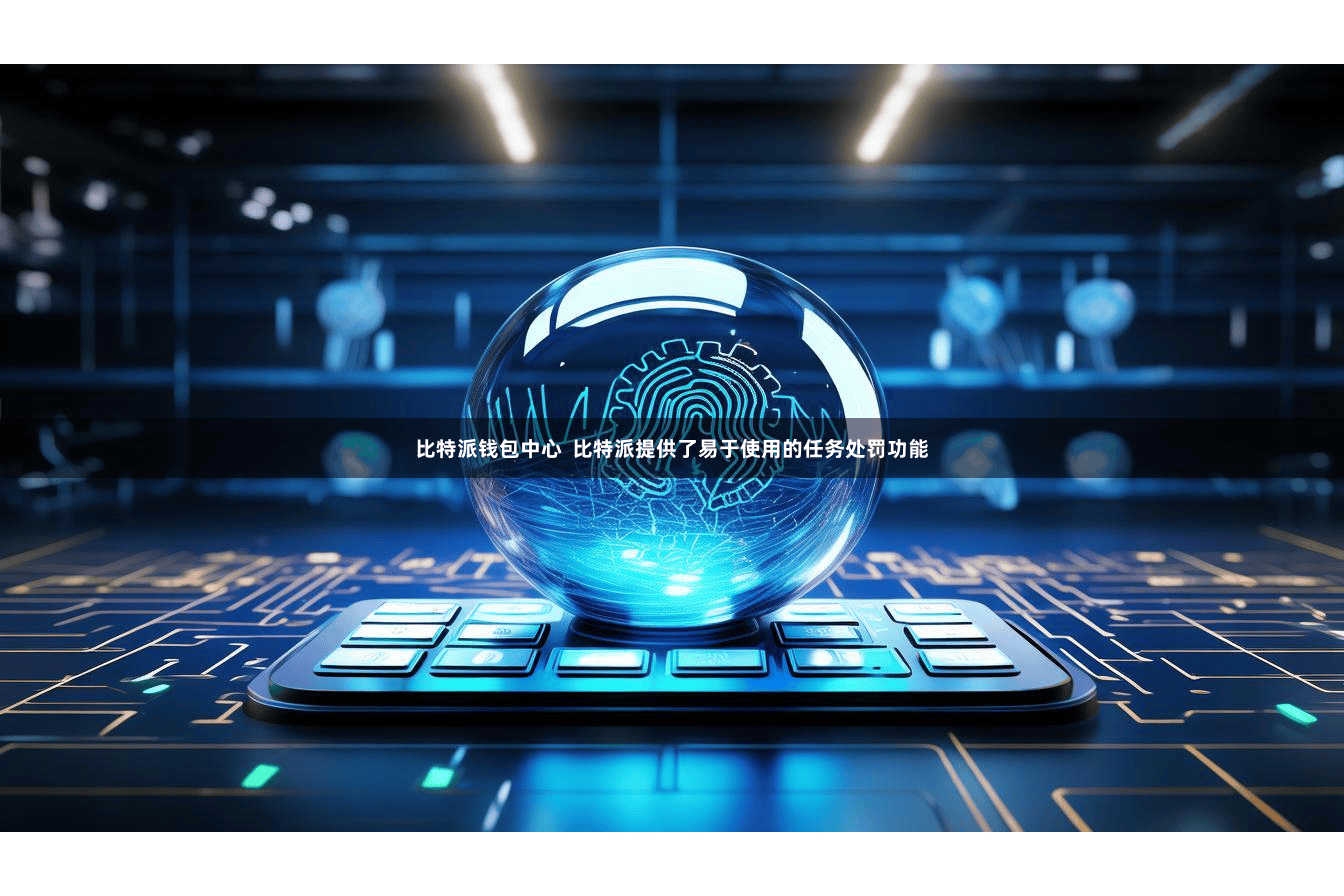 比特派钱包中心 比特派提供了易于使用的任务处罚功能