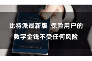 比特派最新版 保险用户的数字金钱不受任何风险