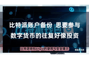 比特派账户备份  思要参与数字货币的往复好像投资